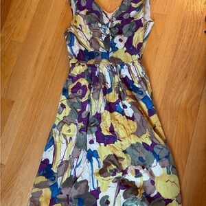 Banana Republic Multicolor Autumn Dress